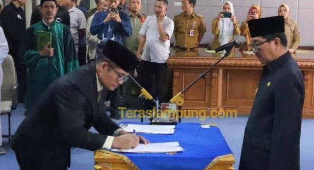 Pelantikan Pejabat Eselon II, Sejumlah Jabatan ‘Seksi’ Lampung Utara tak Bertuan