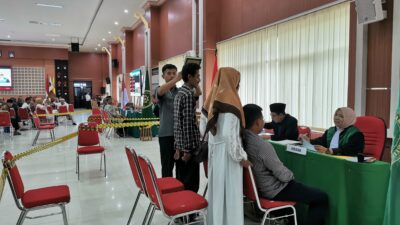 100 Pasangan di Bandarlampung Lakukan Isbat Nikah