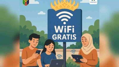 Pemprov Lampung Sediakan Akses WiFi Gratis di Sejumlah Ruang Publik