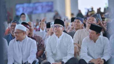 Perkuat Nilai Persatuan, Gubernur Rahmat Mirzani Djausal Ikuti Dakwah Damai Indonesiaku