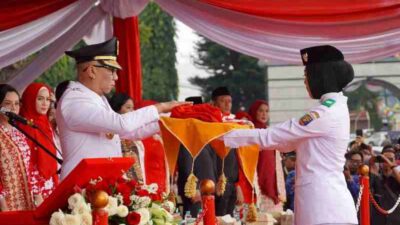 Upacara HUT ke-80 RI Berlangsung Khidmat, Gubernur Ajak Masyarakat Jadi Pelaku Utama Pembangunan