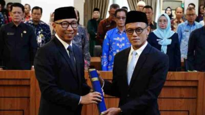 Gubernur Lampung Lantik Dua Pejabat Pimpinan Tinggi Pratama