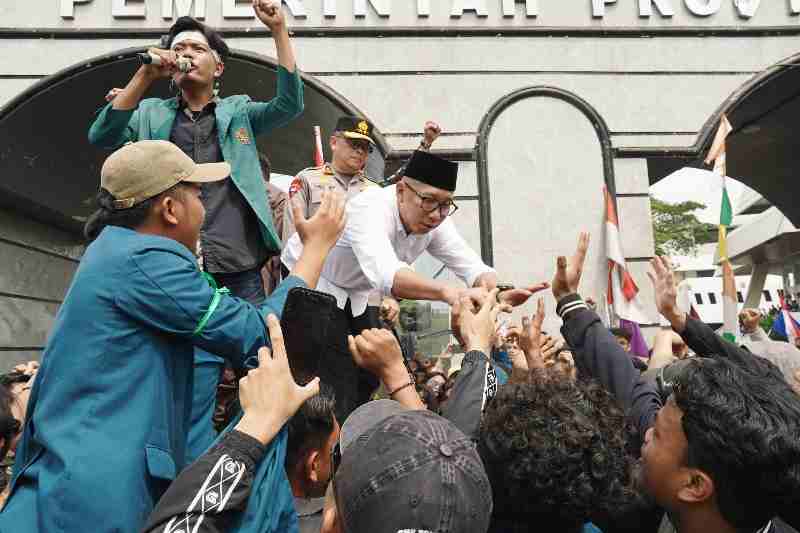 Gubernur Lampung Apresiasi Mahasiswa dan Masyarakat Gelar Aksi Damai dan Kondusif