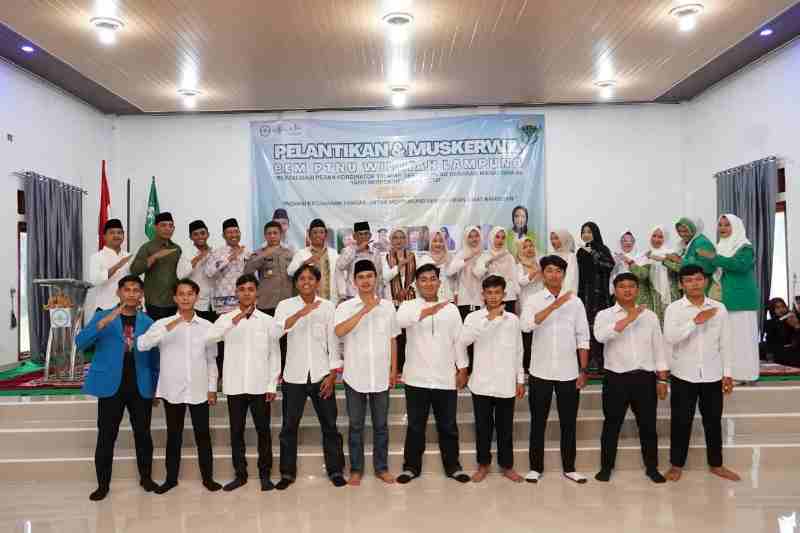 Pemprov Lampung Dukung Peran Strategis Mahasiswa NU Dalam Pembangunan Daerah