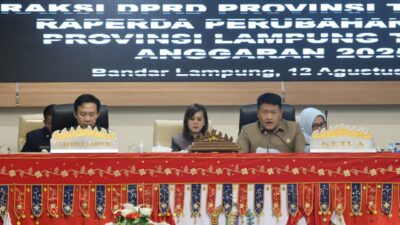 DPRD Lampung Setuju Bahas Lanjut Raperda APBD Perubahan 2025