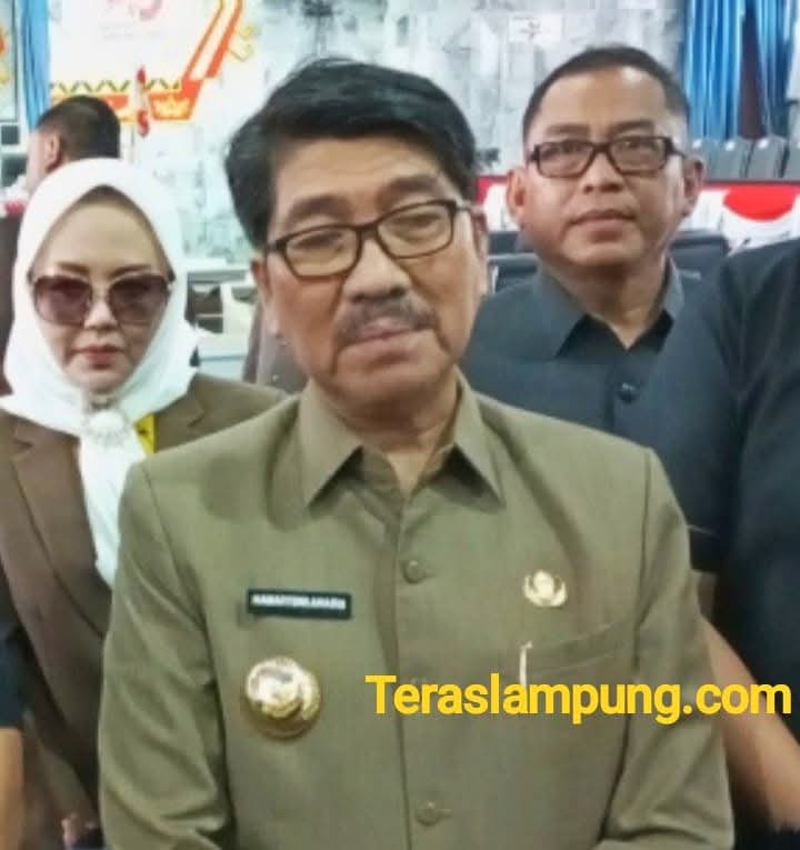 Bupati Hamartoni Akui Kondisi Keuangan Lampung Utara Kurang Sehat