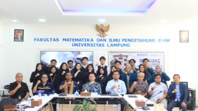 FMIPA Unila Terima Kunjungann UiTM Malaysia