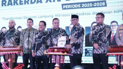 Diklat dan Rakerda HIPMI Lampung, Ini Pesan Gubernur Mirza