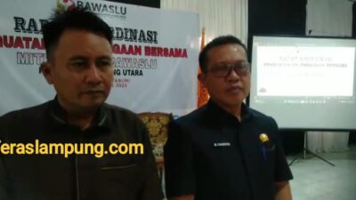 Dukung Pembenahan Pemilu, Bawaslu Lampung Utara Gelar Rakor