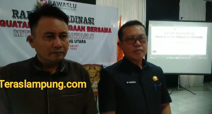 Dukung Pembenahan Pemilu, Bawaslu Lampung Utara Gelar Rakor