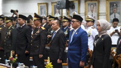 Ketua DPRD Lampung Hadiri Pelantikan Sekdaprov Lampung