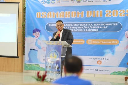 Osamakom 2025, FMIPA Unila Perkuat Sinergi Pendidikan Menengah dan Tinggi di Lampung