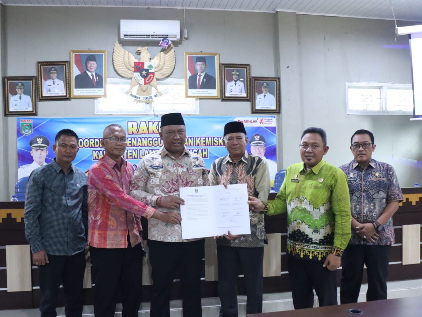 Wakil Bupati Lampung Tengah Buka Rakor Penanggulangan Kemiskinan 2025–2029