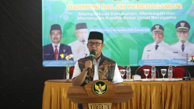 Bupati Hadiri Dialog Moderasi Beragama Bersama FKUB Lampung Tengah