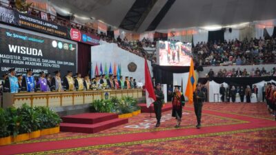 Wisuda Periode VIII 2024-2025, Unila Kukuhkan 993 Lulusan