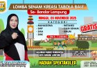 Pemkot Bandarlampung akan Gelar Lomba Senam Kreasi dengan Musik pengiring Lagu ‘Tabola Bale’