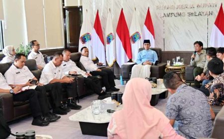 Pemkab Lampung Selatan Perkuat Program Smart Farming Nasional di Desa Trimomukti