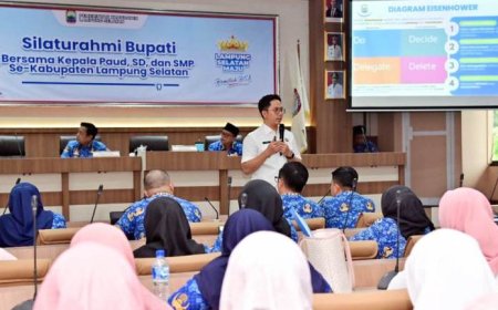 Dorong Pendidikan Lampung Selatan Berkelanjutan, Bupati Egi Tegaskan Komitmen Berantas Pungli