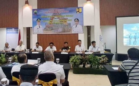 Pemkab Lampung Selatan Teken Kontrak Konstruksi 2025