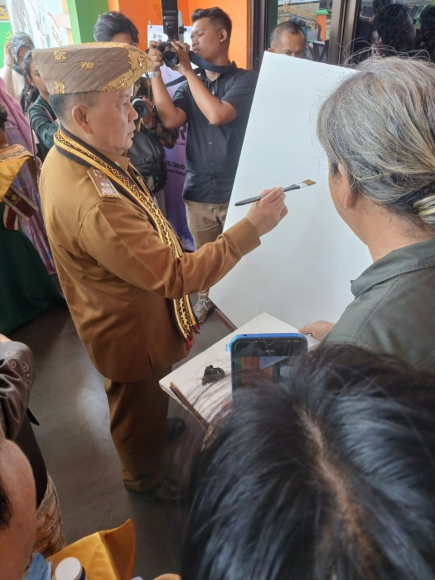 Transformasi Budaya di Tengah Kota: Taman Budaya Lampung Hadirkan Pameran Seni Rupa Inklusif