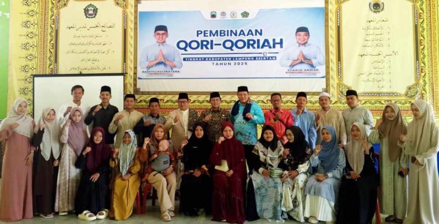 Pemkab Lampung Selatan Gelar Pembinaan Qori-Qoriah