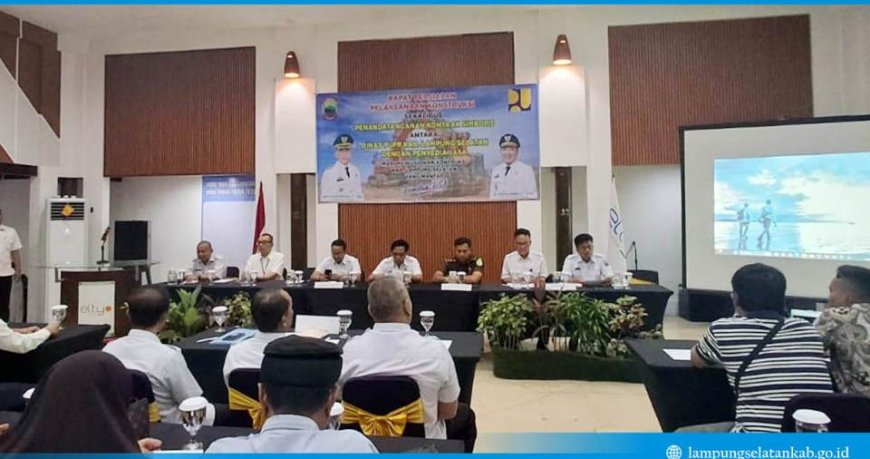 Pemkab Lampung Selatan Teken Kontrak Konstruksi 2025