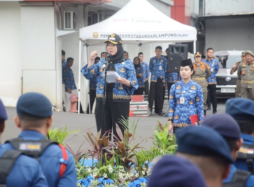 Peringatan Hari Sumpah Pemuda di Pemkot Bandarlampung , Ini Pesan Menpora