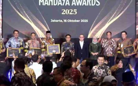 Pemprov Lampung Raih Mandaya Awards 2025 untuk Dedikasi dalam Pemberdayaan Masyarakat
