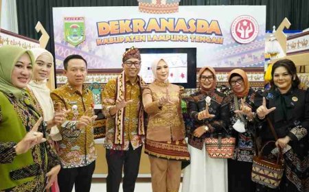 Pameran Kriya Jemari 2025 Resmi Dibuka, Lampung Perkuat Ekonomi Kreatif dan UMKM