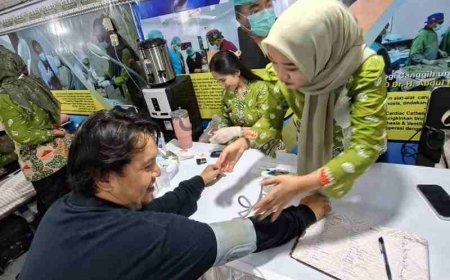 RSUDAM Buka Layanan Gratis di Lampung Fest 2025, Warga Antusias