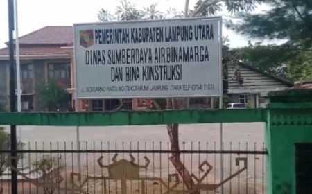 Lelang Puluhan Proyek Batal Digelar, Harapan Warga Lampung Utara Nikmati Jalan Mulus Ambyar