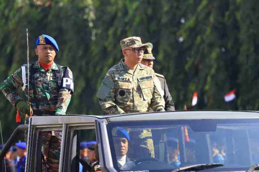 HUT ke-80 TNI, Gubernur Lampung: TNI Adalah Bagian Dalam Pembangunan Bangsa