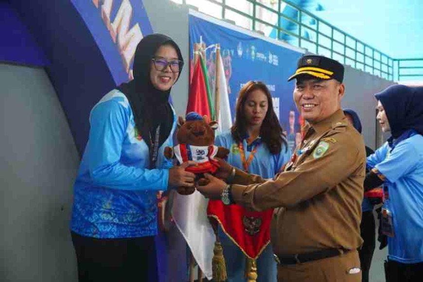 Pornas XVII, Cabor Renang Sumbang Medali Pertama Bagi Lampung