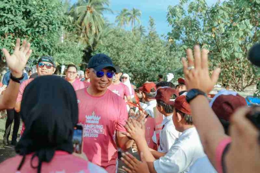 Kampanye Peduli Kanker Payudara Warnai Pinktober Run 2025 di kawasan wisata Kyokko Beach & Resto