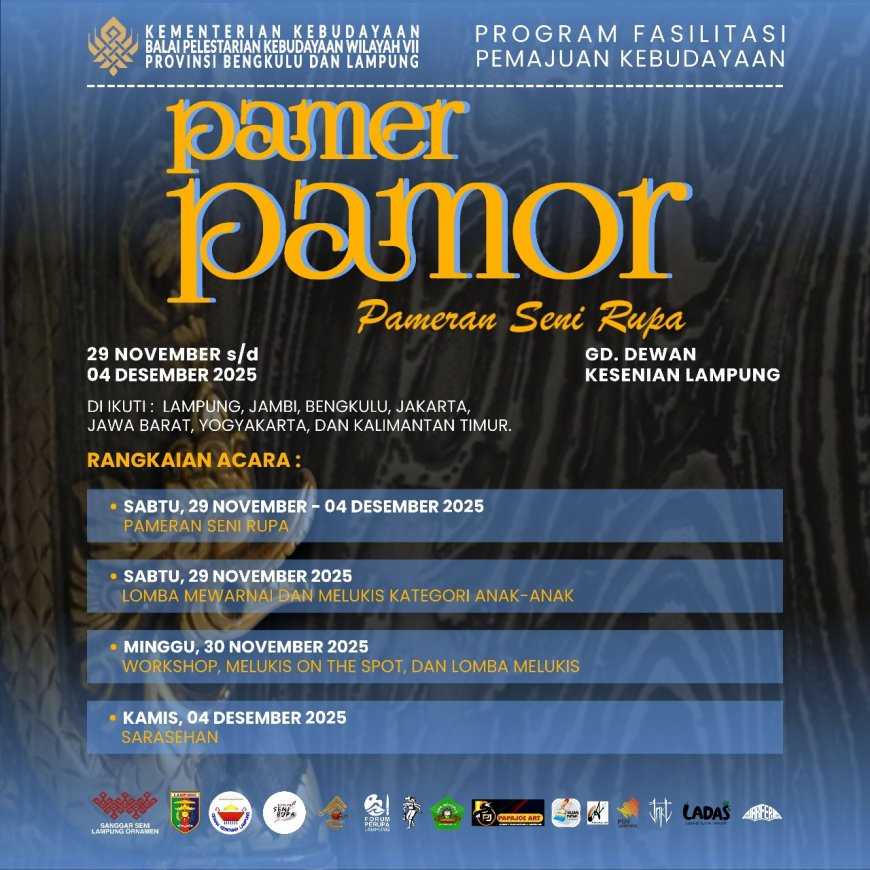 Hadirkan 46 Karya, Pameran Seni Rupa "Pamer Pamor" akan Digelar di Gedung DKL