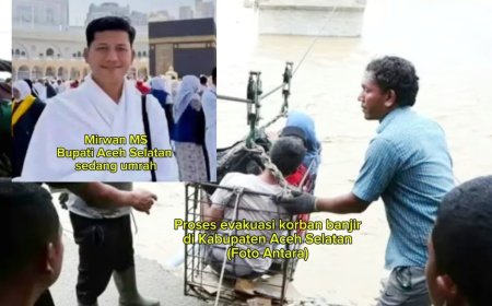 Nekat Umroh Saat Bencana Banjir dan Longsor, Bupati Aceh Selatan Dikabarkan Dipecat