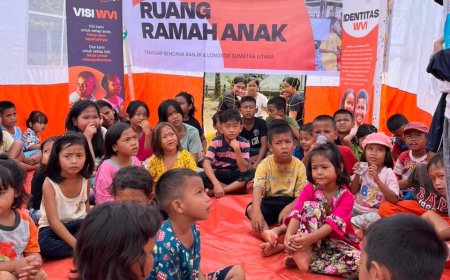 Wahana Visi Indonesia Pastikan Kecukupan Gizi, Air Bersih, dan Akses Dukungan Psikososial untuk 5.000 Orang dalam Masa Tanggap Bencana di Tapanuli Tengah 