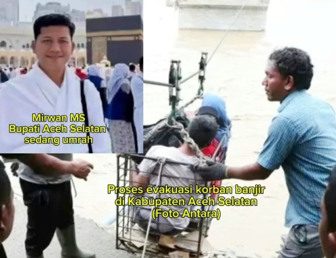 Nekat Umroh Saat Bencana Banjir dan Longsor, Bupati Aceh Selatan Dikabarkan Dipecat
