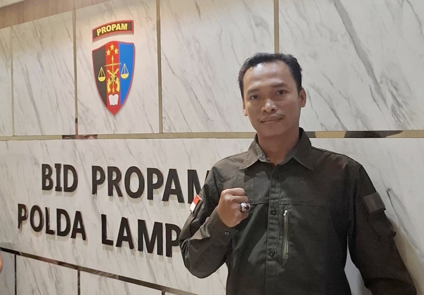 Propam Polda Lampung Hentikan Laporan, Pelapor Minta Penjelasan Terbuka