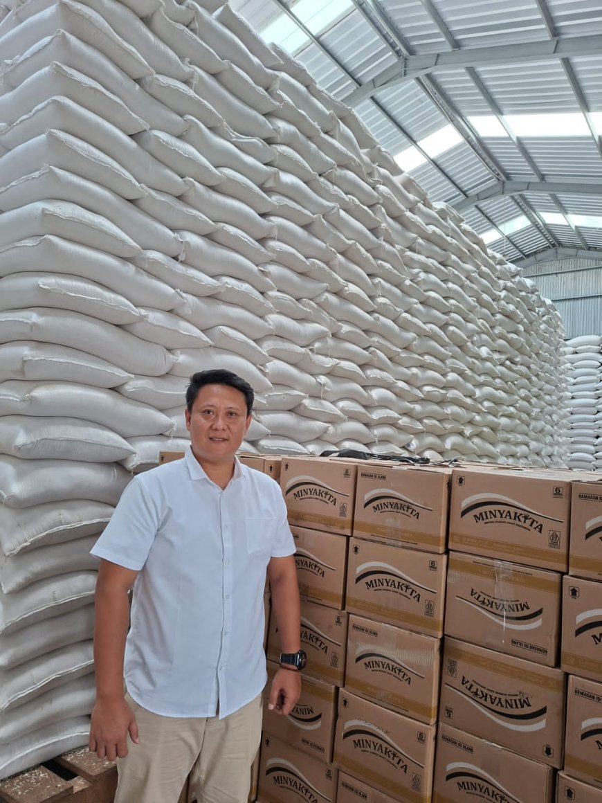 Bulog Lampung Selatan Pastikan Stok Pangan Aman untuk Nataru 2025