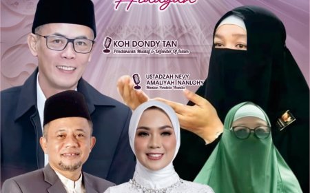 Tabligh Akbar “Perjalanan Menuju Hidayah” Digelar di Bandarlampung, Hadirkan Dua Pendakwah Inspiratif