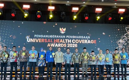Pemkab Lamsel Raih UHC Award 2026 Kategori Pratama