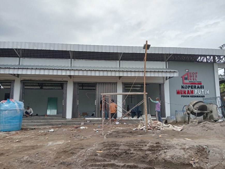 302 Koperasi Desa Merah Putih Berdiri, Pemkab Tanggamus Prioritaskan Pembangunan Gerai