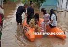 Diguyur Hujan Semalaman, Ratusan Rumah di Lampung Utara Terendam Banjir
