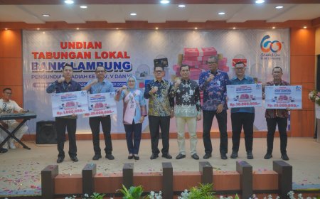 Berhadiah Rp1 Miliar, Bank Lampung Gelar Undian Tabungan Lokal 