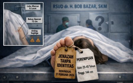 Jenazah Perempuan Tanpa Identitas Masih Ada di RSUD Bob Bazar Kalianda, Warga Diminta Bantu Identifikasi