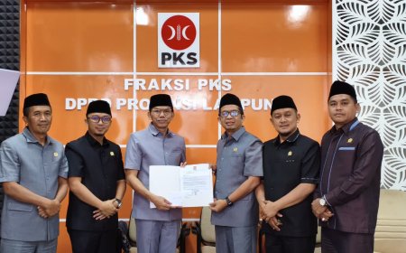 Yusnadi Jadi Kapten Fraksi PKS DPRD Lampung