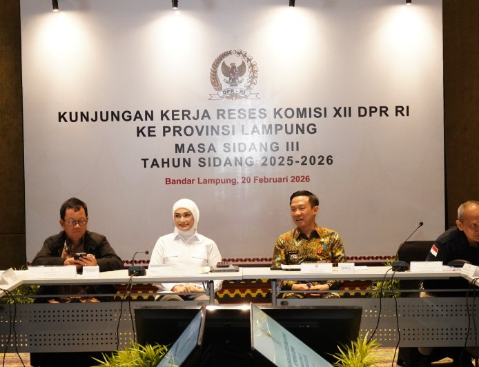 Pemprov Lampung dan Komisi XII DPR RI Bahas Pemanfaatan Energi di Provinsi Lampung