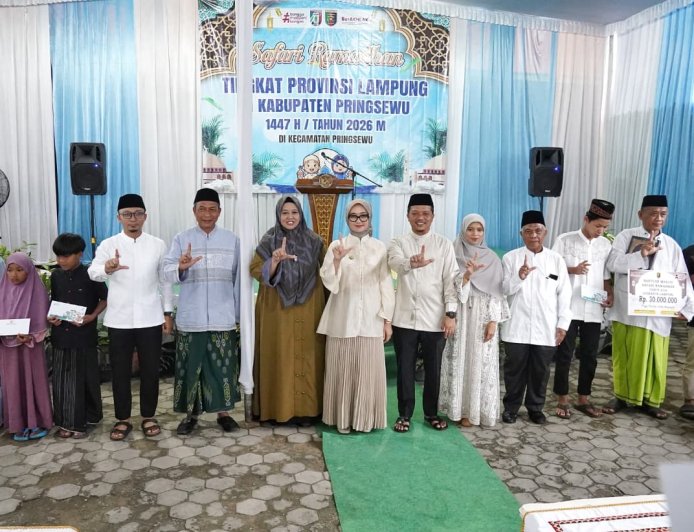 Hadiri Safari Ramadan di Pringsewu, Ini Kata Wagub Jihan Nurlela