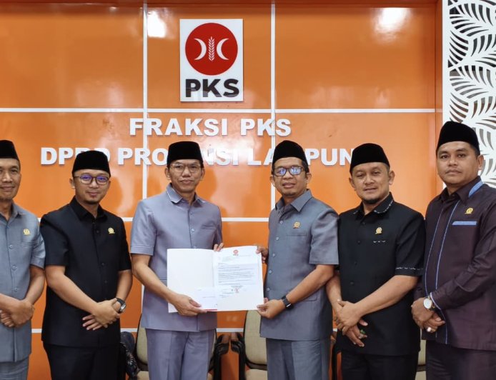 Yusnadi Jadi Kapten Fraksi PKS DPRD Lampung